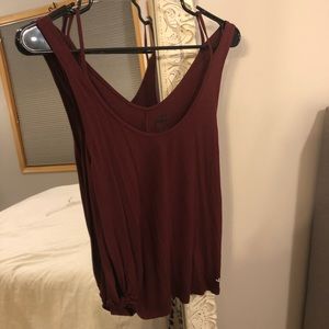 Joy Lab Burgundy Workout Tank